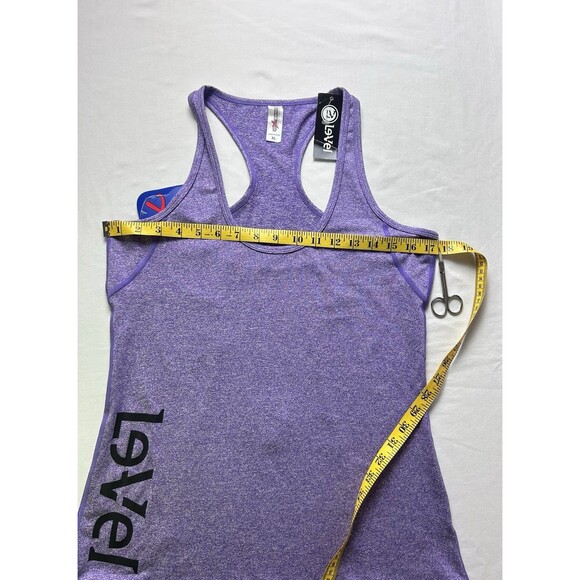 Level Womens XL Athletic Purple Tank Top Brand New - Picture 3 of 6